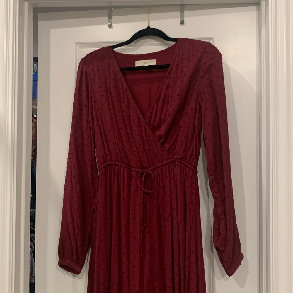 Loft midi dress